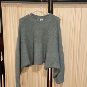 Knitted Blue Sweater!